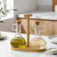 Glass Oil Dispenser 300 ml - 2 Pcs